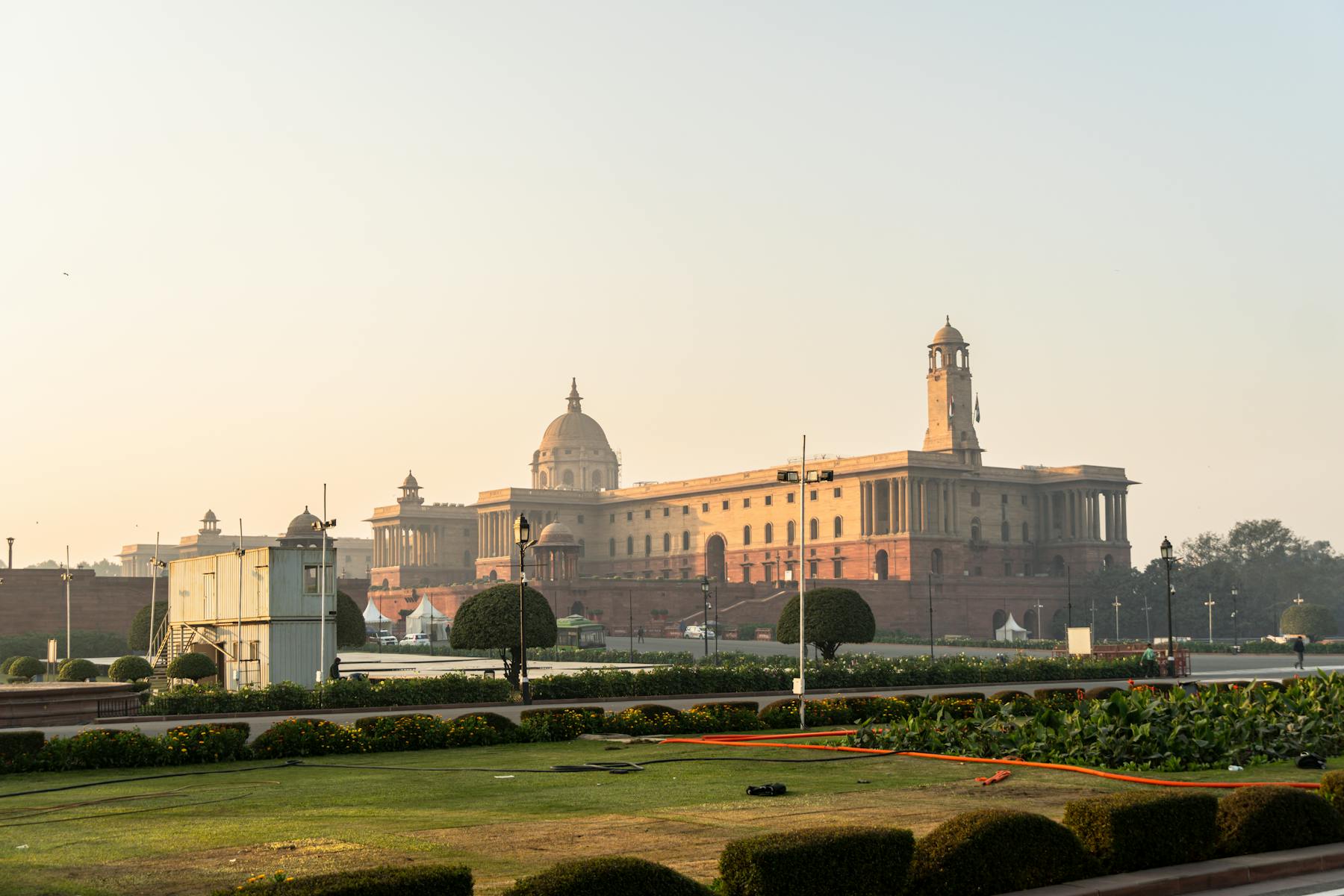 India capital building